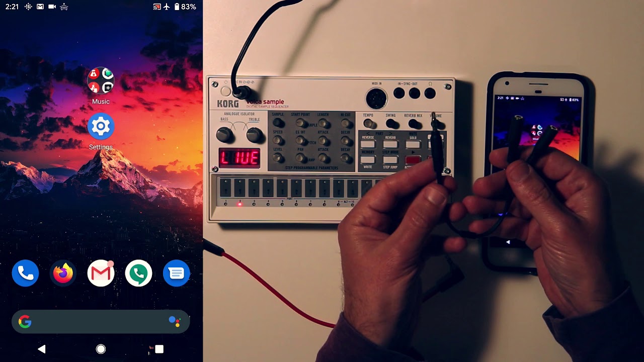 6 Volca Sample - How to record to a phone