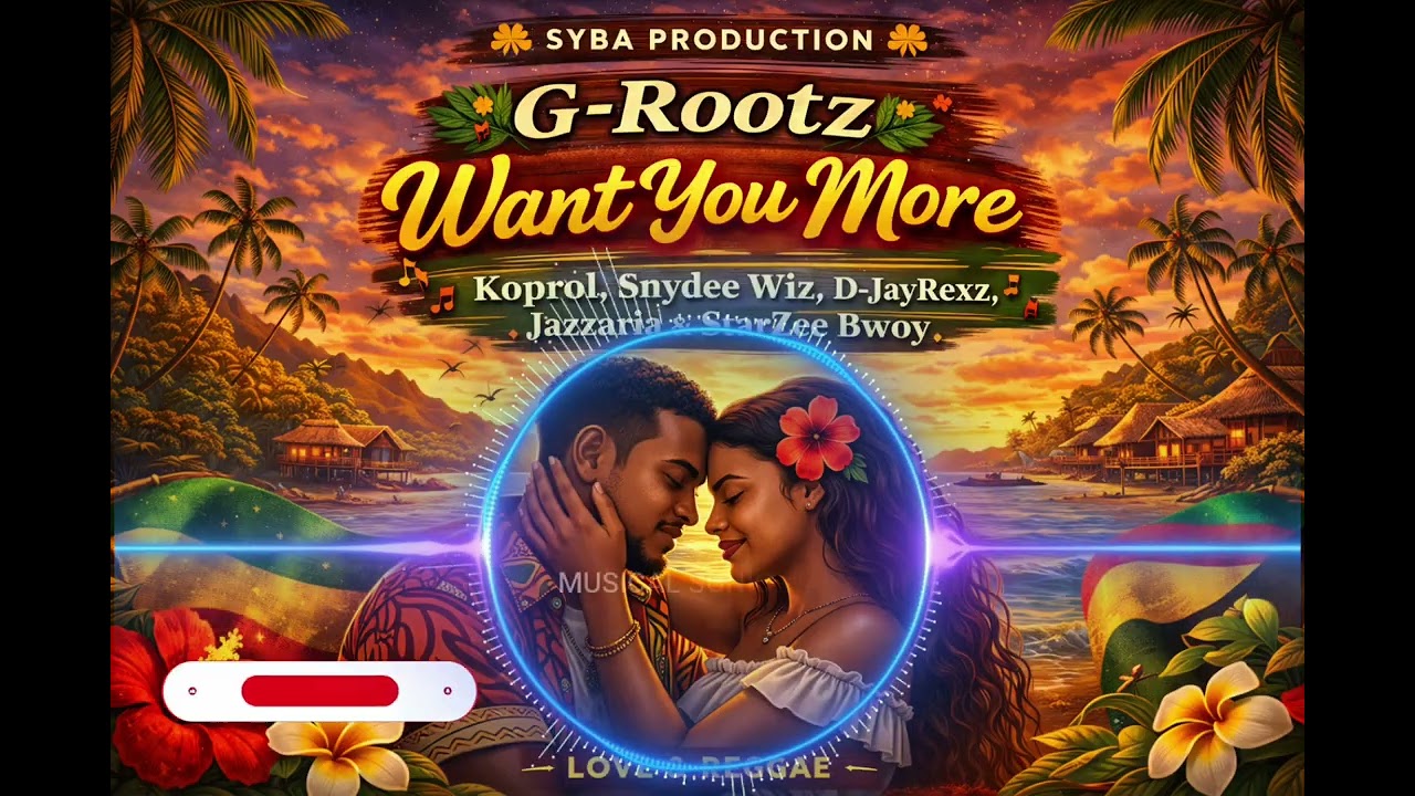 G-Rootz - Want you more (Pacifica vibe, Island reggae) l Syba Production