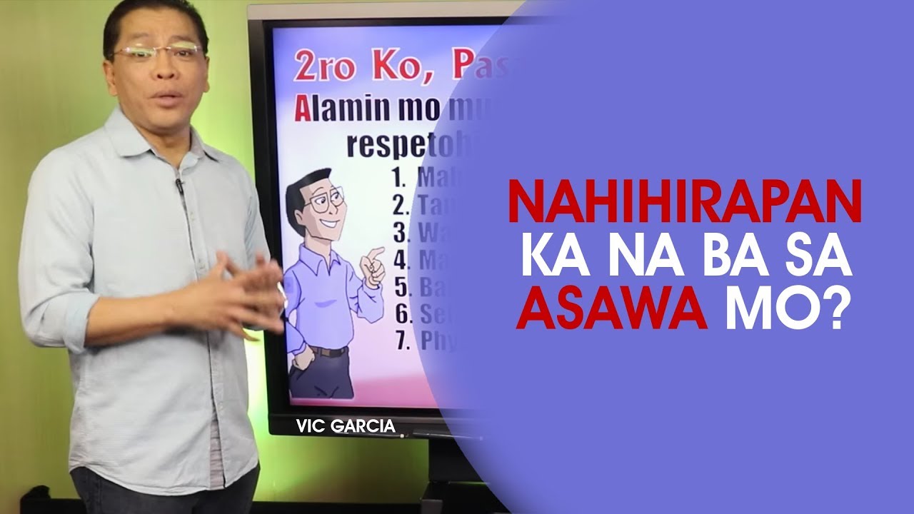 Nahihirapan Ka na ba sa Asawa Mo?