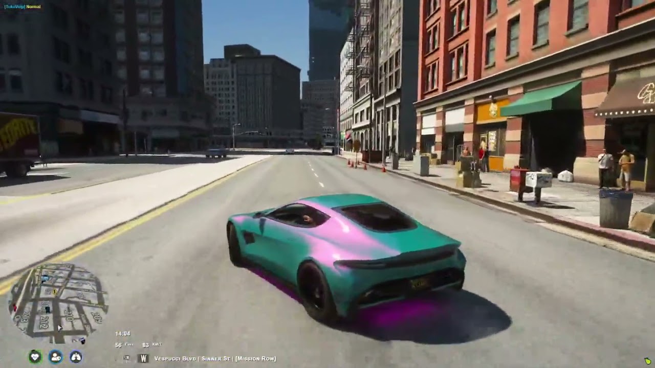 #NolifeRP #GTA5 # FiveM Ghengis Flyver bogstavligt overfor R&oslash;dt :D