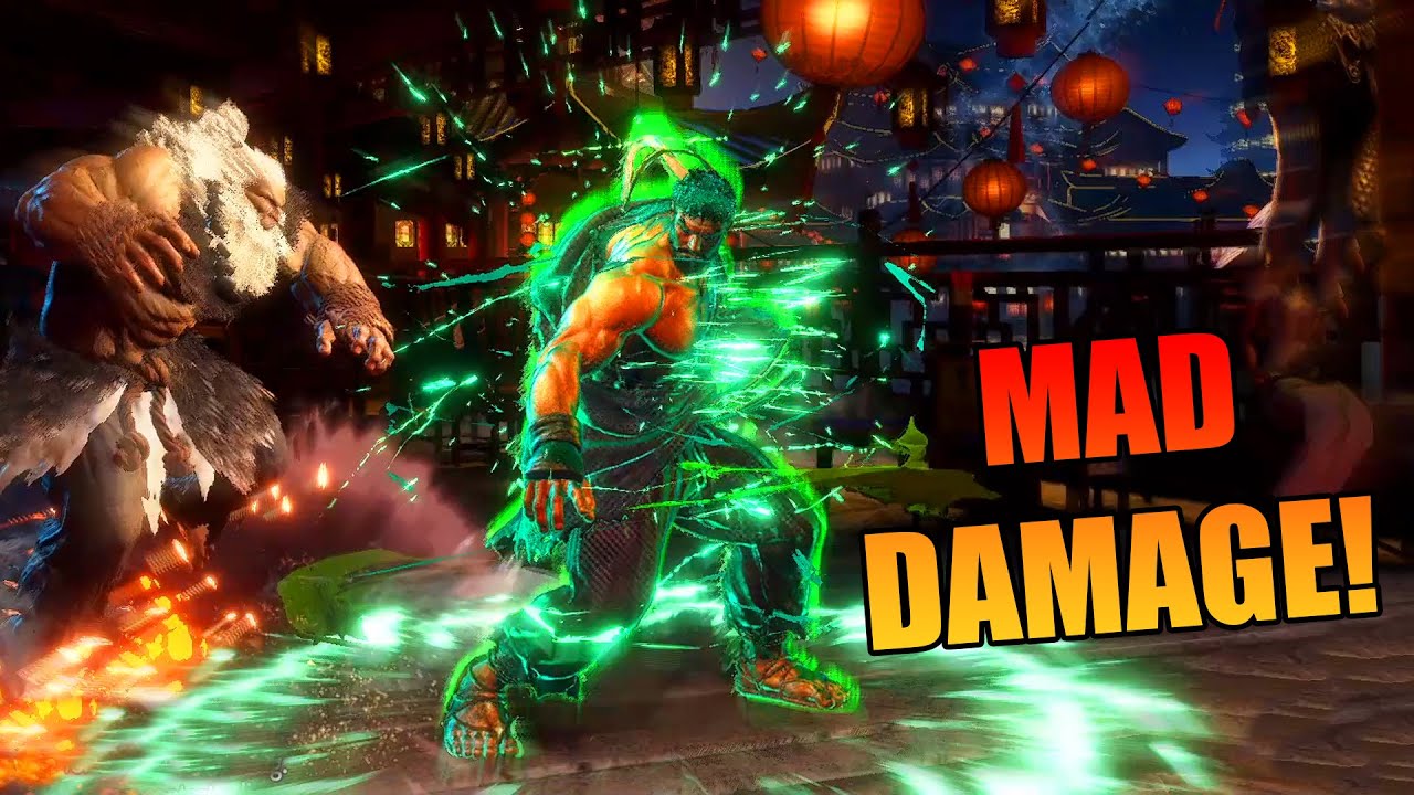 Ryu Does CRAZY DAMAGE!