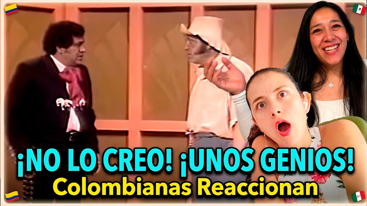Colombianas Reaccionan a LOS POLIVOCES | Unos GENIOS de la COMEDIA MEXICANA