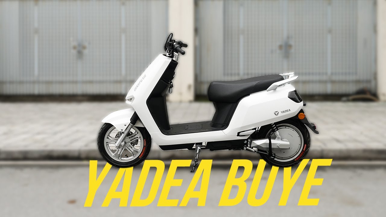 Đánh giá xe điện Yadea BuyE: máy khỏe, pin trâu, thiết kế CỰC ĐẸP!