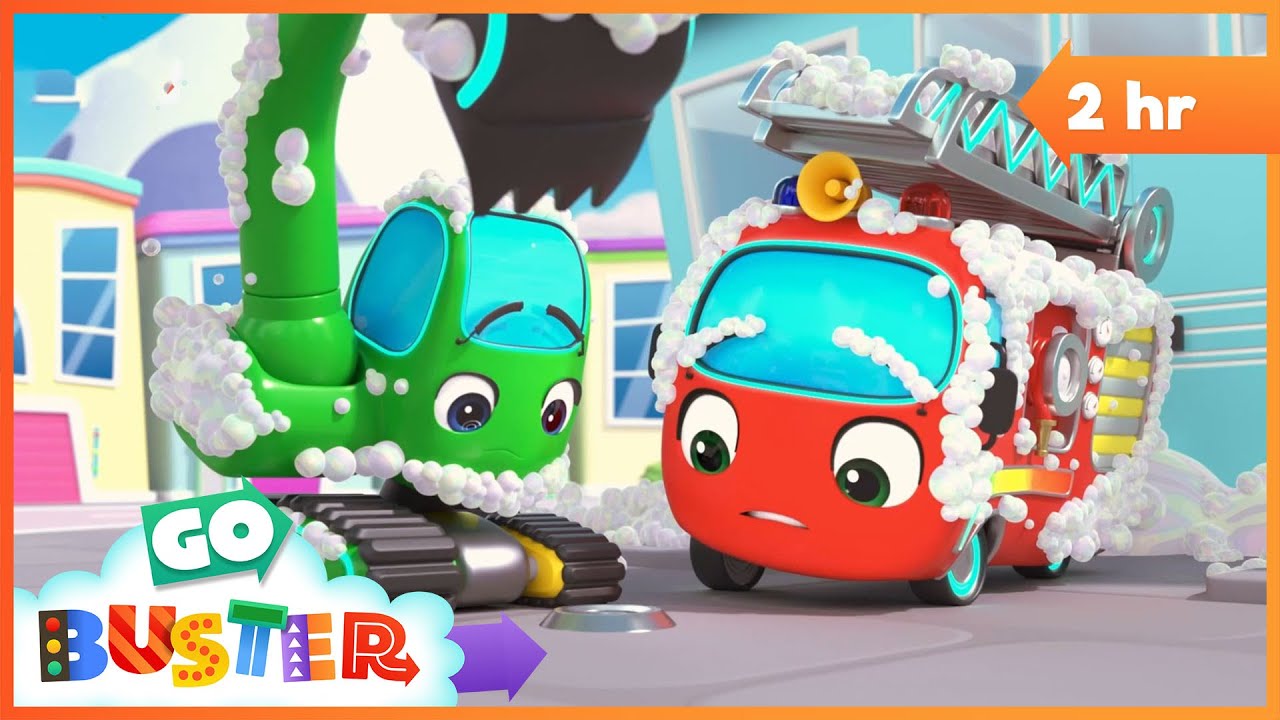 The Bubble Bus | Go Buster - Bus Cartoons & Kids Stories