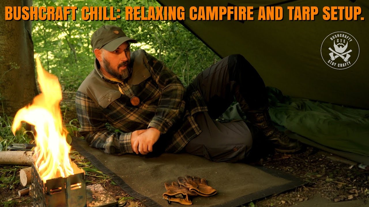 Unwinding in Nature: My Favourite Bushcraft Setup.