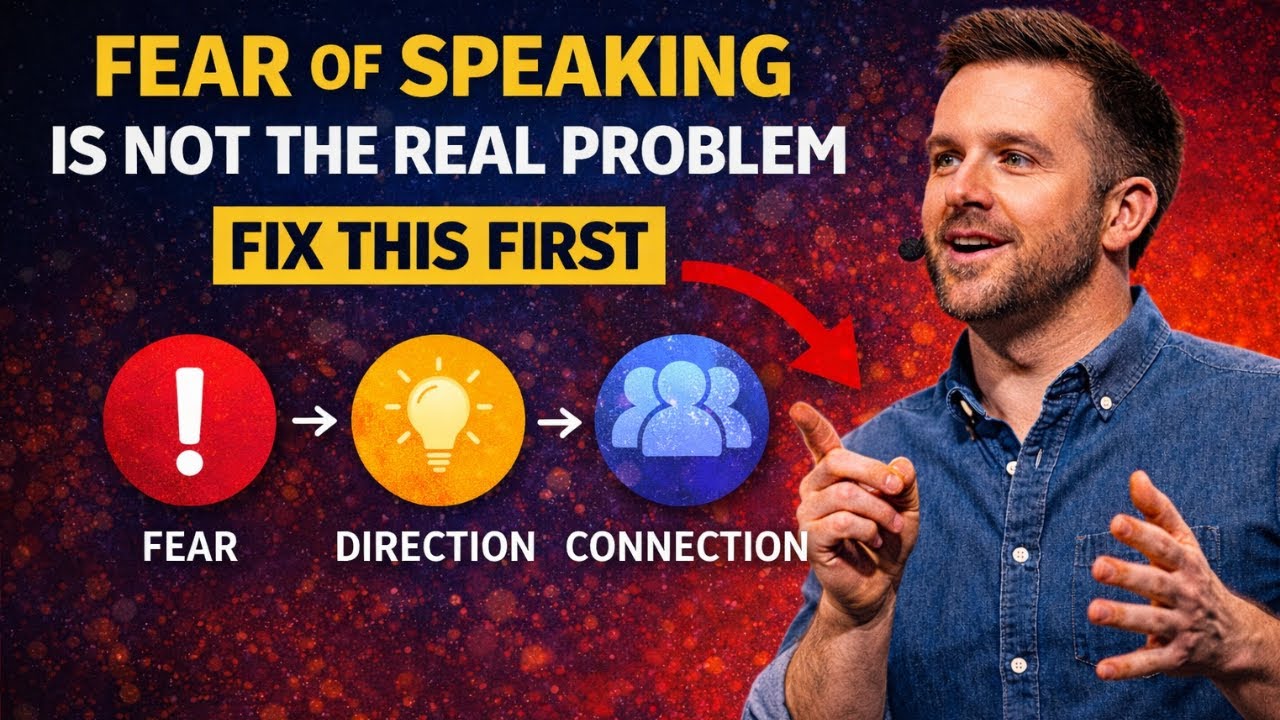 Why Public Speaking Feels So Hard (And How to Fix It)