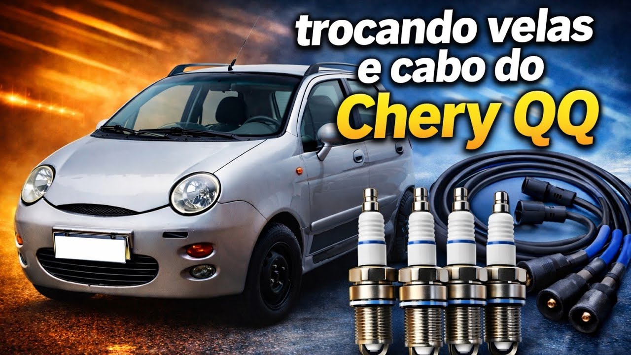 Troca das velas e cabos de velas do Chery QQ 1.1