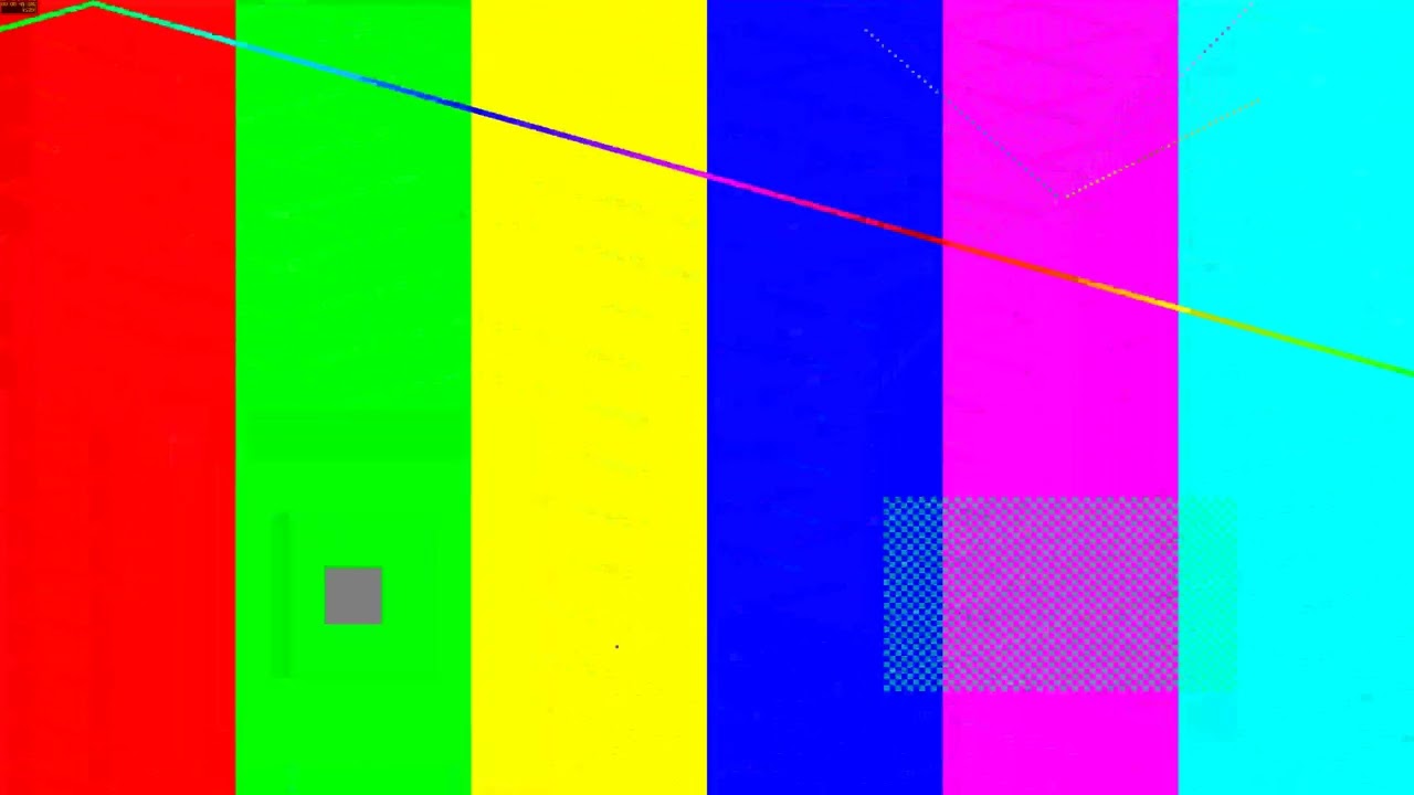 Color Bars Test Pattern