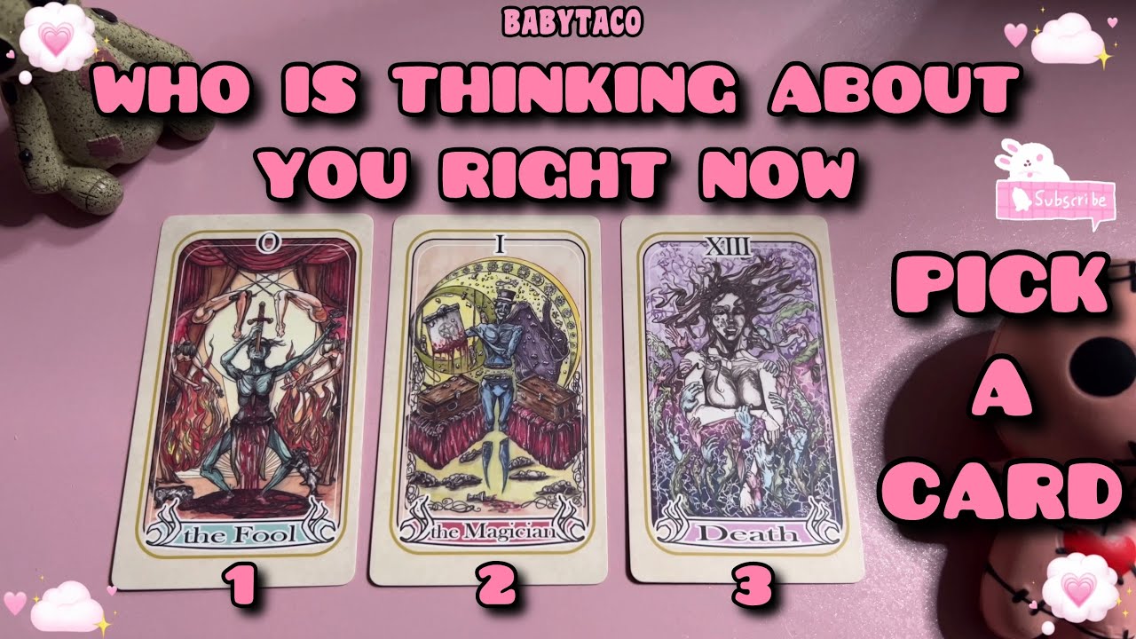 WHO IS THINKING ABOUT YOU RIGHT NOW 🔮 PICK A CARD #allsigns #pickacard