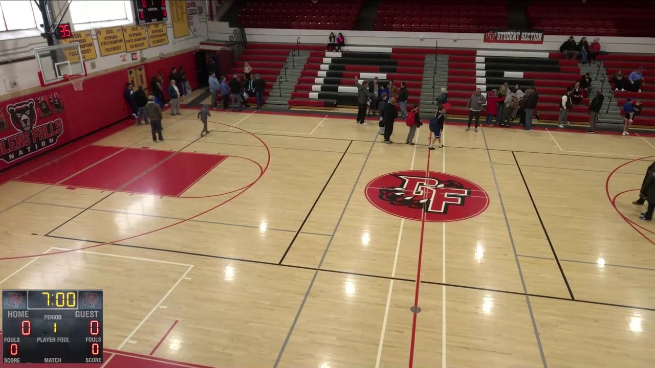 Glens Falls vs Queensbury 8th Boys' High School Basketball