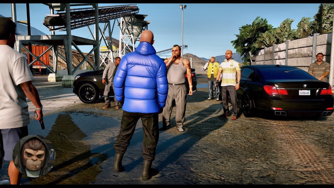 GTA V :Photorealistic Graphics ACTION Gameplay! NaturalVision ✪ Remastered - PC 60FPS GTA V MOD