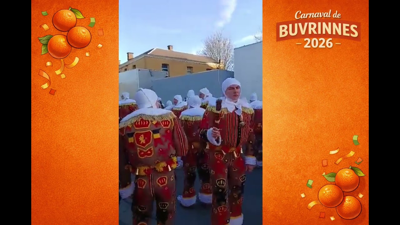 CARNAVAL DE BUVRINNES 2026 : Le dimanche matin 