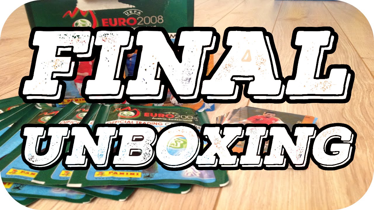 FINAL UNBOXING ! BOX UEFA EURO 2008 AUSTRIA-SWITZERLAND