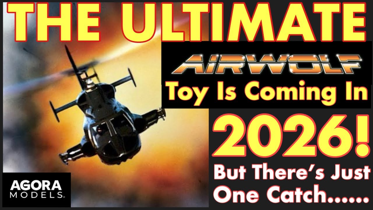 ВЕЛИЧАЙШАЯ ИГРУШКА ВОЗДУШНЫЙ ВОЛК выйдет в 2026 году от Agora Models! Но есть одна загвоздка…