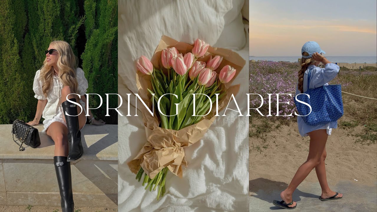 Spring Diaries 🌸 The Best Cafés in Barcelona, Park days, Girls Date Night & Little Beach House