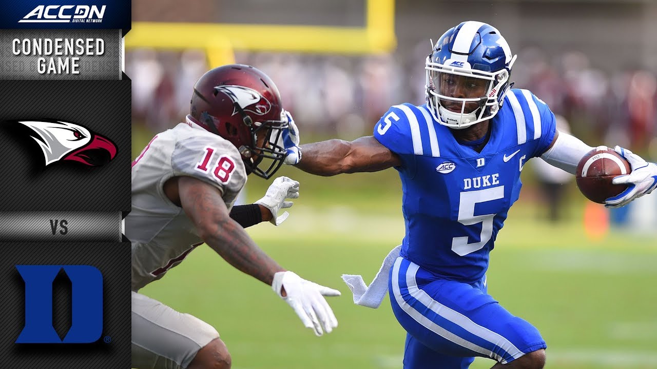North Carolina Central vs. Duke Condensed Game | 2018 ACC Football
