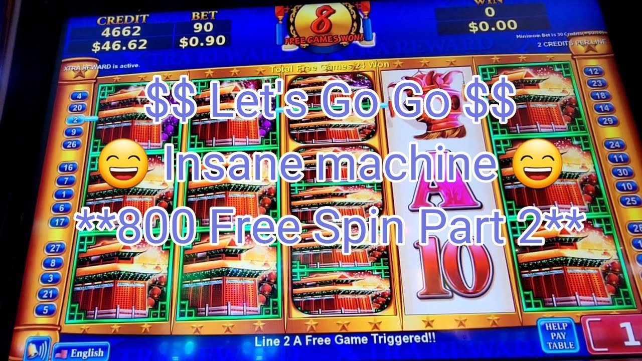 ** 800 Free Spin ** Lion featured slot machine ++ Part 2 ++