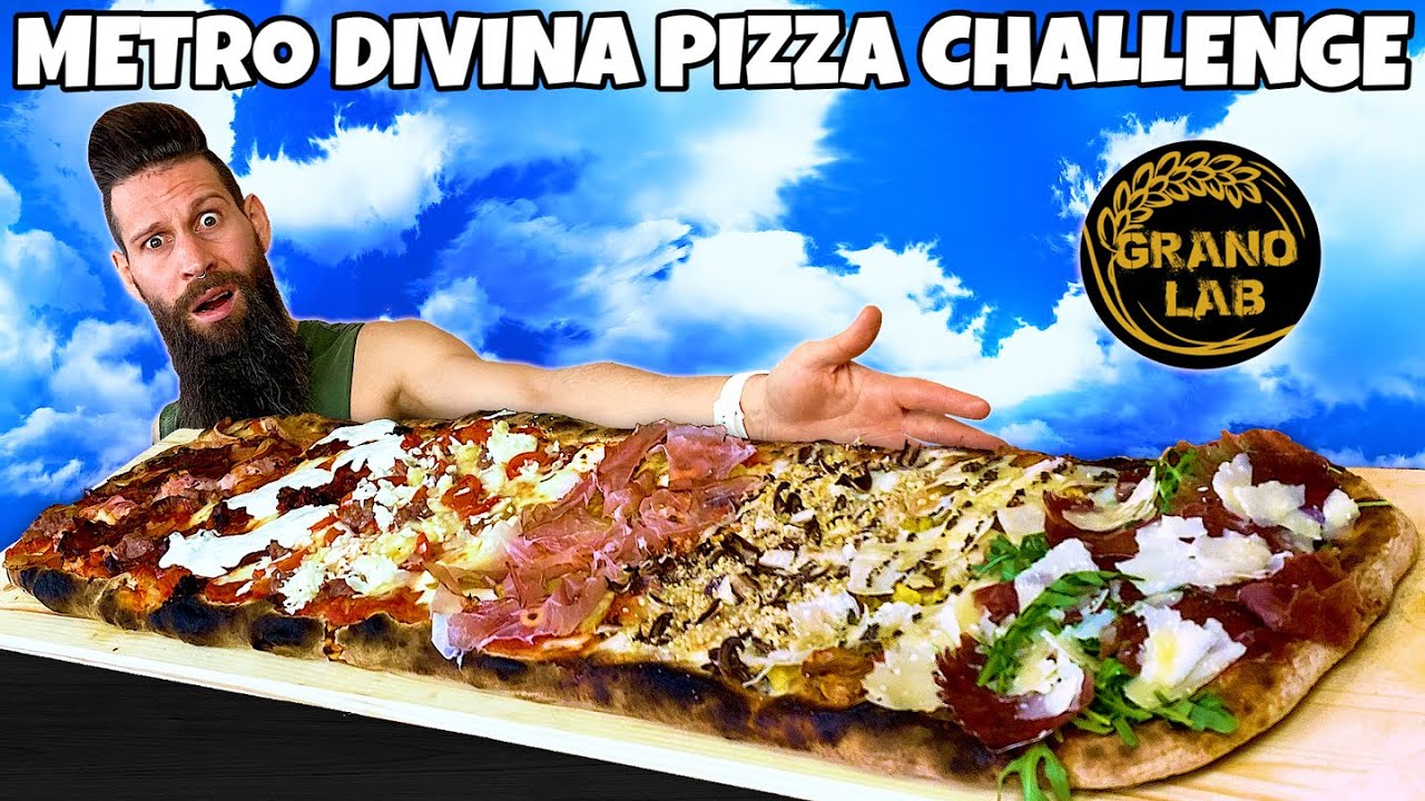 METRO DIVINA PIZZA CHALLENGE - (3,2 KG) - MAN VS FOOD