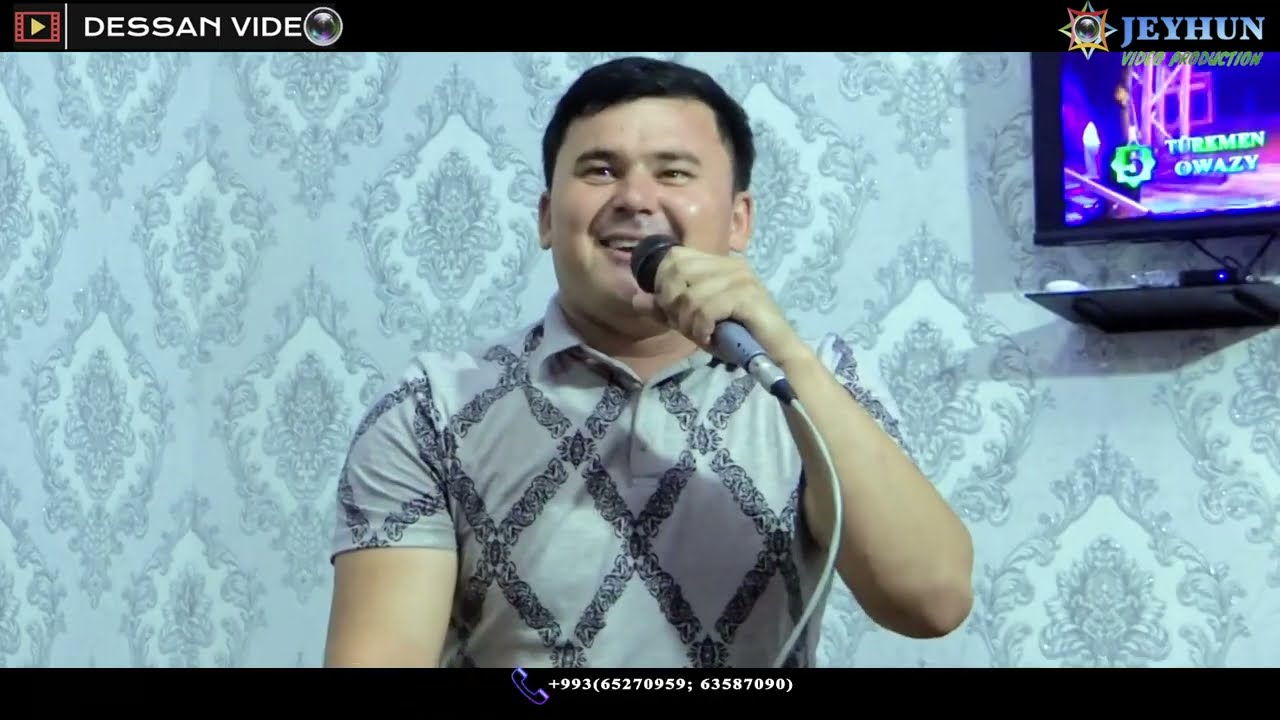 RAHYM ARAZGELDIYEW- JAN-JAN/ TURKMEN HALK AYDYMY/ DINLAN LEZZET ALYN/ 😲🎤👏