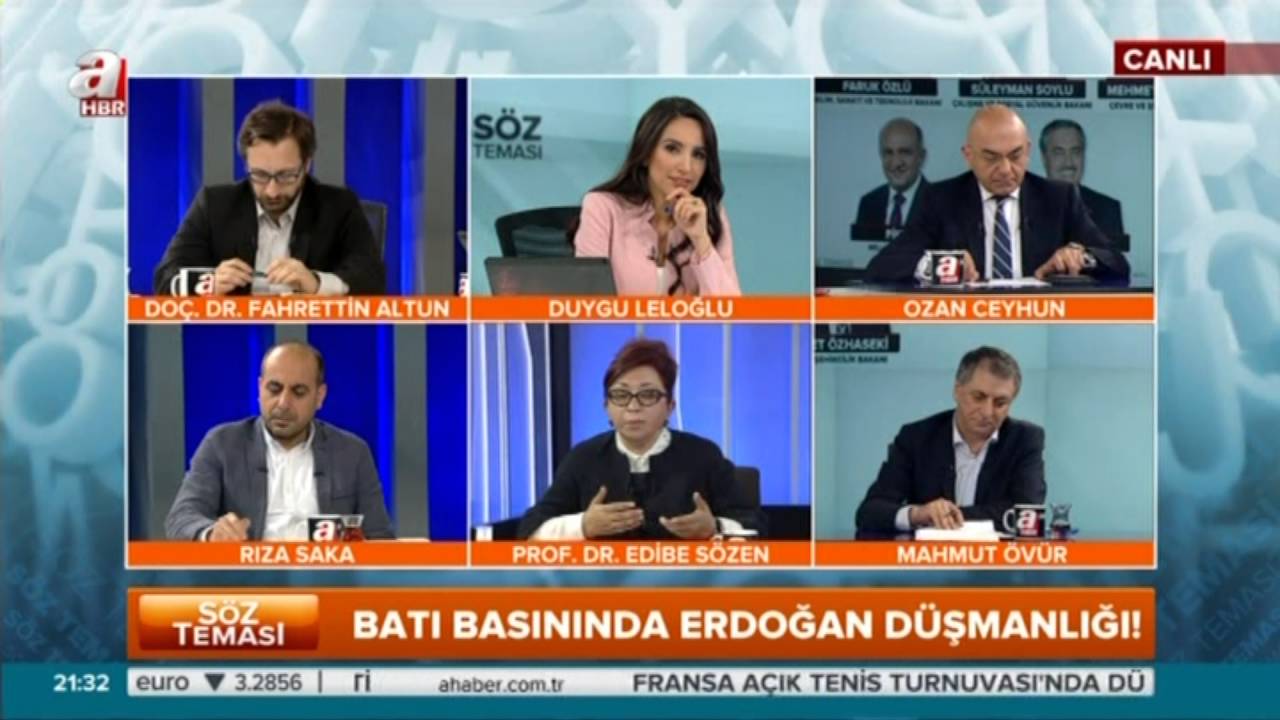 Prof. Dr. Edibe Sözen: Avrupa’ya demokrasi ayarı vermeli -  A HABER | A Haber