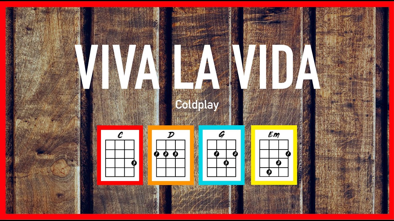 🌍 VIVA LA VIDA (Coldplay) - Ukulele Cover Play-Along
