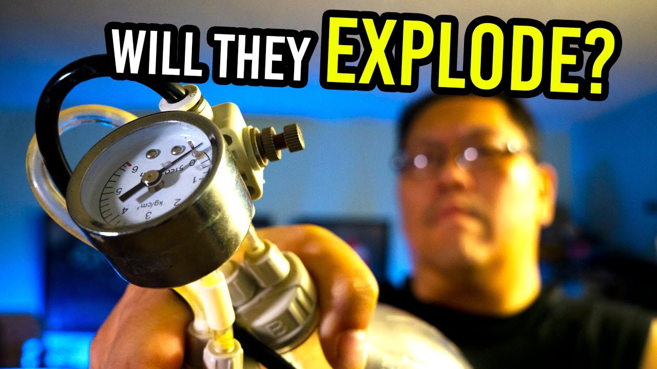 DIY Co2 Bottle - Will they explode?
