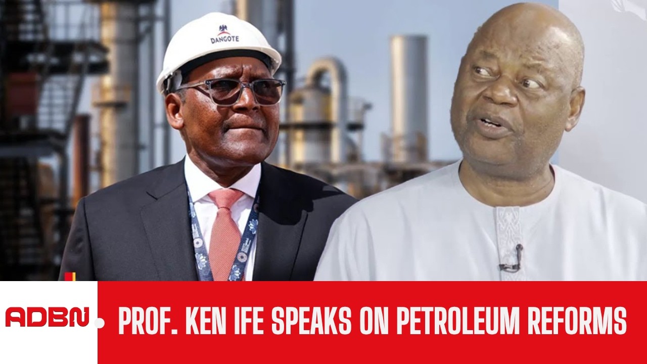 Информация о работе Целевой группы по реформе нефтяной отрасли: выступление профессора Кена Ифе.