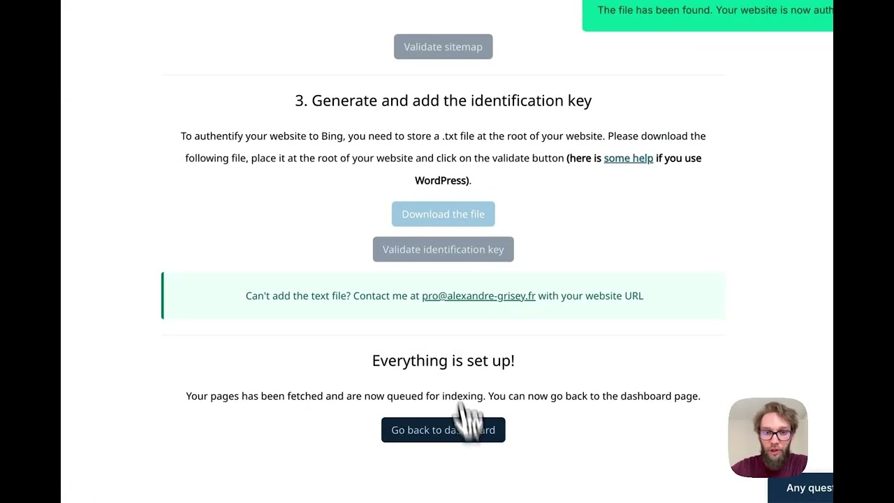 Rank on Bing Demo - Get Indexed on Bing & ChatGPT Faster 🚀