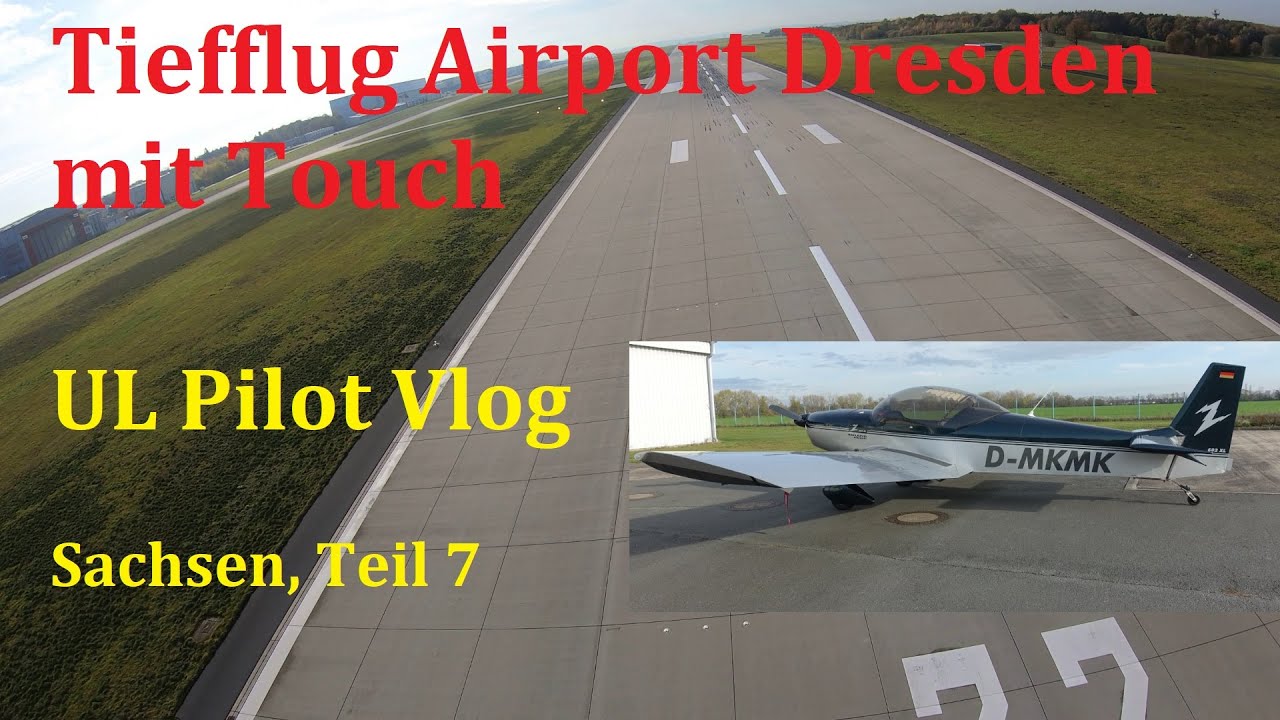 AIRPORT DRESDEN- Touch & Go, SENFTENBERG - HOYERSWERDA - BAUTZEN - WEIXDORF-