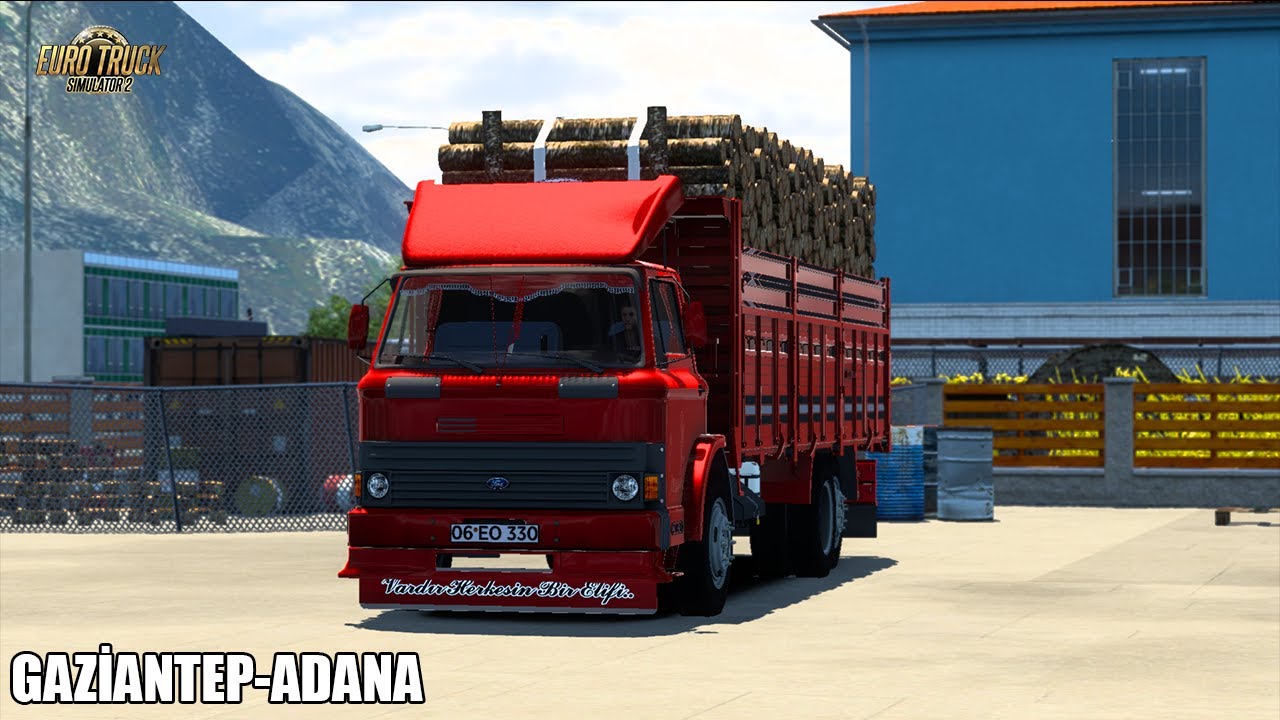 ETS2-FORD 1210-GAZİANTEP-ADANA YOLLARDAYIZ