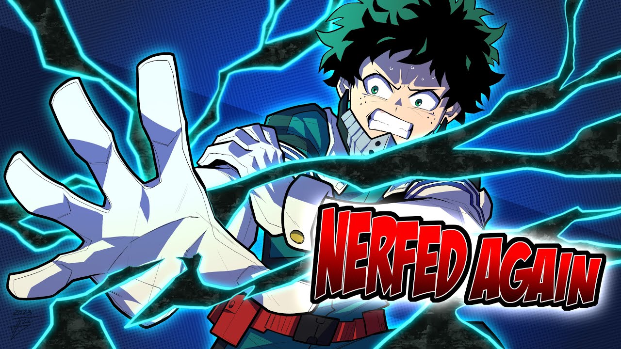 So They NERFED DEKU AGAIN In My Hero Ultra Rumble...