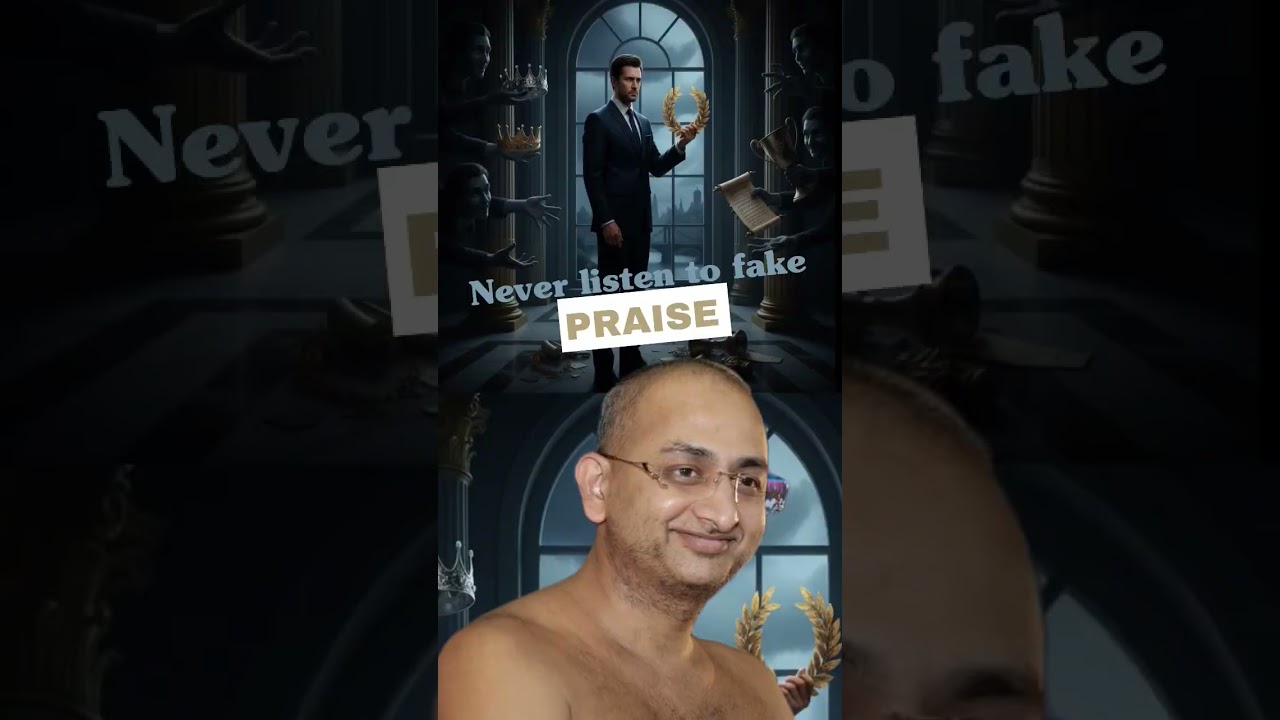 Never listen to fake praises... @aadityavaani #aadityavani #jnakshy #motivation #fakepraise