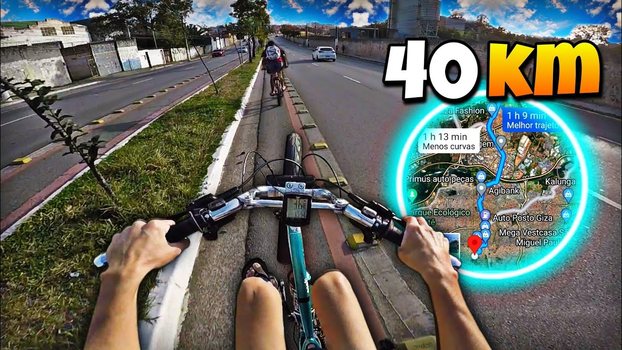 FUI DE GUARULHOS AT&Eacute; ITAQUERA COM MINHA BIKE ARO 24