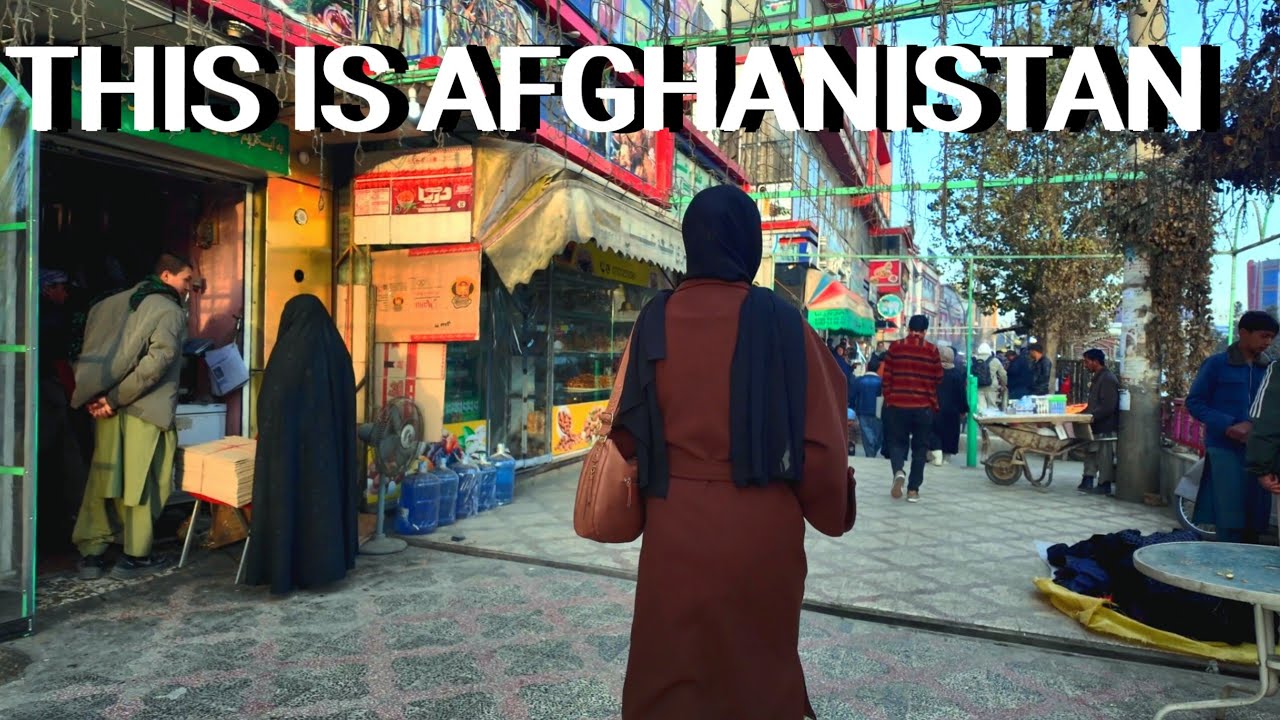 KABUL AFGHANISTAN, 2025 | DRY BRIDGE, WALKING TOUR 4K – RELAXING URBAN WALK 