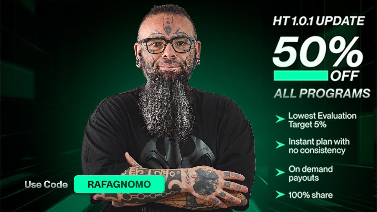 HyperTicks Atualizou os Planos! Sem Daily DD, Sem Consistência + 50% OFF (Review Completa)