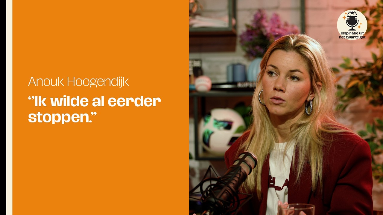 ''Ik wilde al eerder stoppen.'' Anouk Hoogendijk