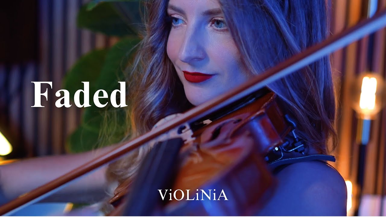 Faded 🎻💛🩷💜  Violin Cover | Instrumental Chill by ViOLiNiA