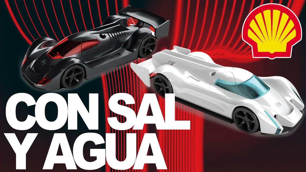 ESTOS CARROS FUNCIONAN CON AGUA Y SAL // Shell Salt and Water Cars. REVIEW// Klosbeats