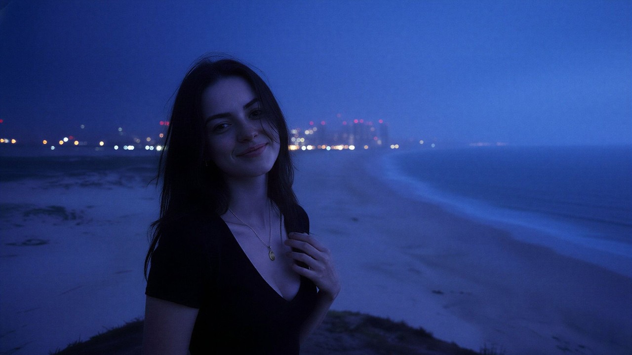 she is only a memory at night