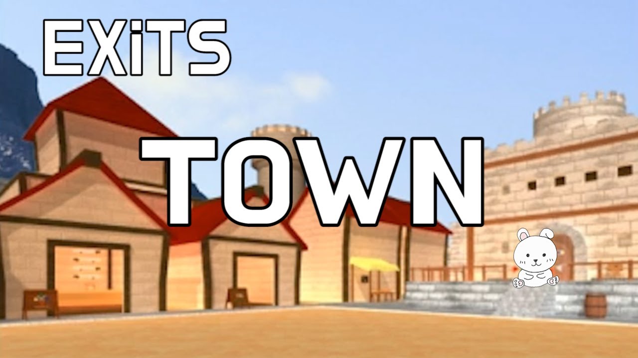 EXiTS Room Escape Game Town Walkthrough (NAKAYUBI)