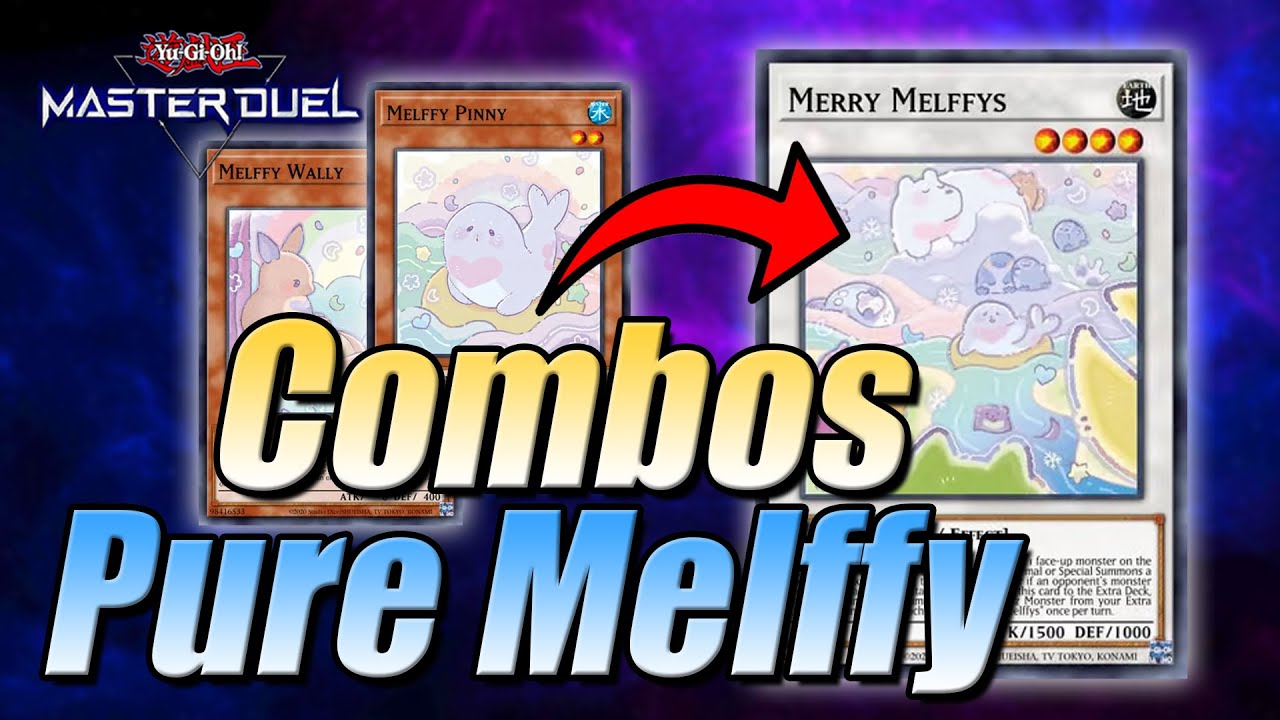 PURE CUTENESS!!! PURE MELFFY COMBOS FOR MASTER DUEL! | YU-GI-OH! Master Duel