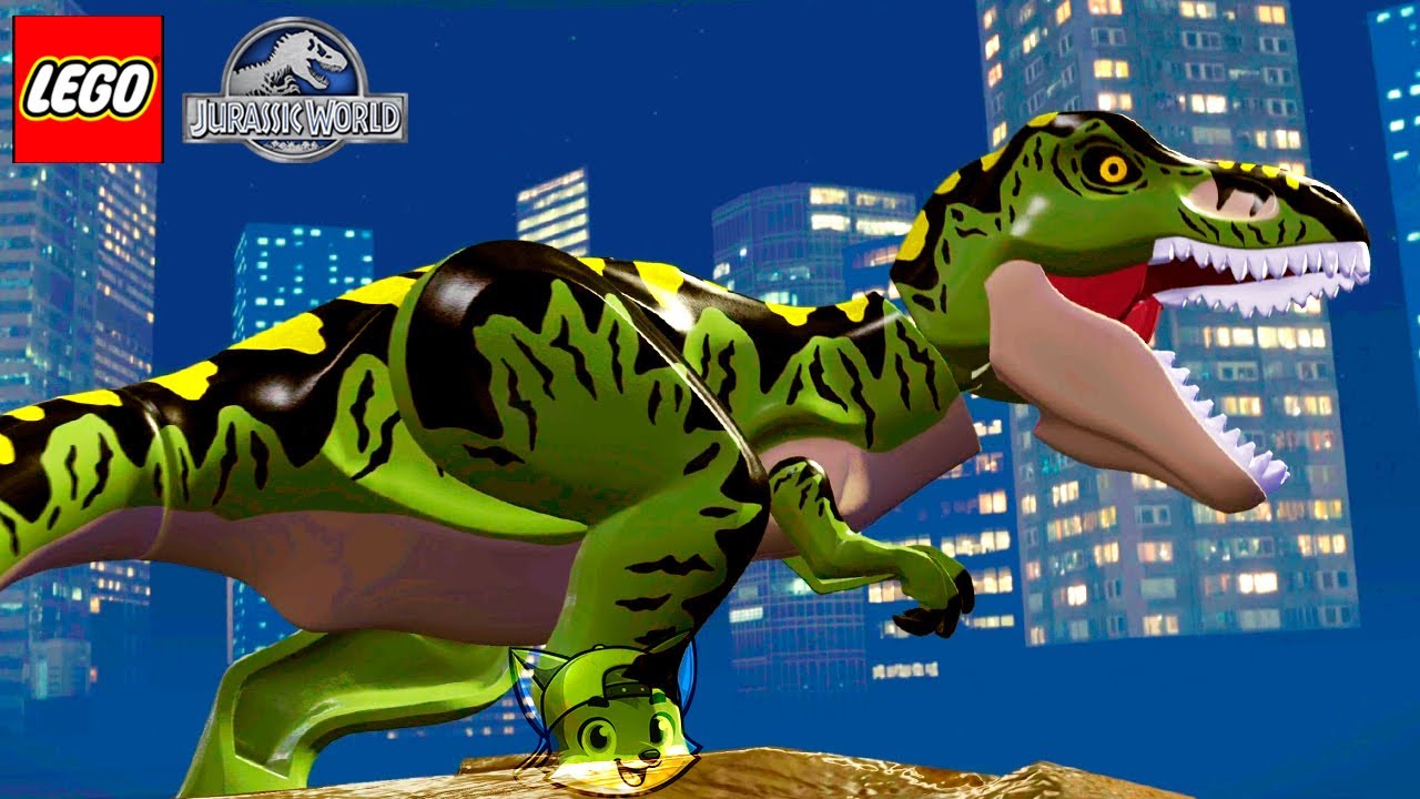 NOVO TIRANOSSAURO REX BUCK no LEGO Jurassic World