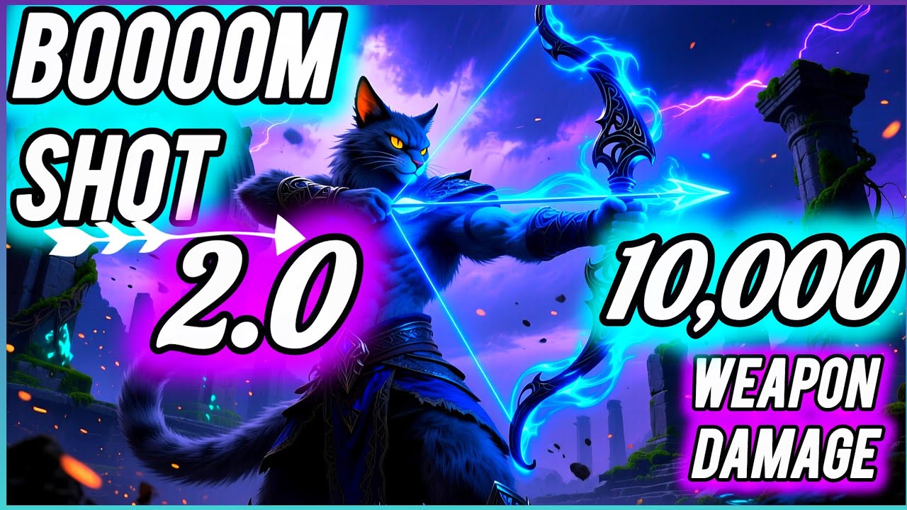 ESO 🏹BOOOOM SHOT 2.0🏹 🔥Мощный PvP-ганк-билд Nb/Temp/Sorc Update 48 (2025)