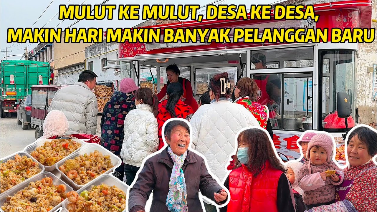 PEMBELI VIRALKAN MAKANAN JUALAN KAMI, SAMPAI ORANG DESA LAIN JUGA DATANG MEMBELI
