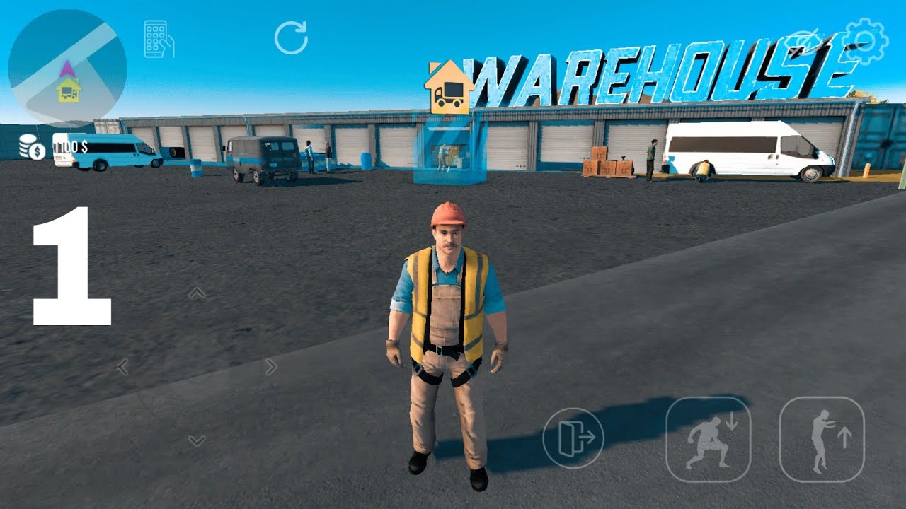 my  first day in job |  Nextgen:truck simulator | gameplay 1