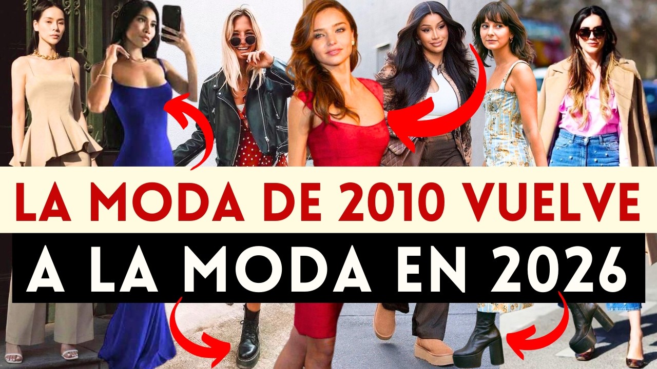 🔴¡VOLVIÓ A ESTAR DE MODA! ¡LA MODA DE 2010 REGRESÓ EN 2026! | Mia Moda