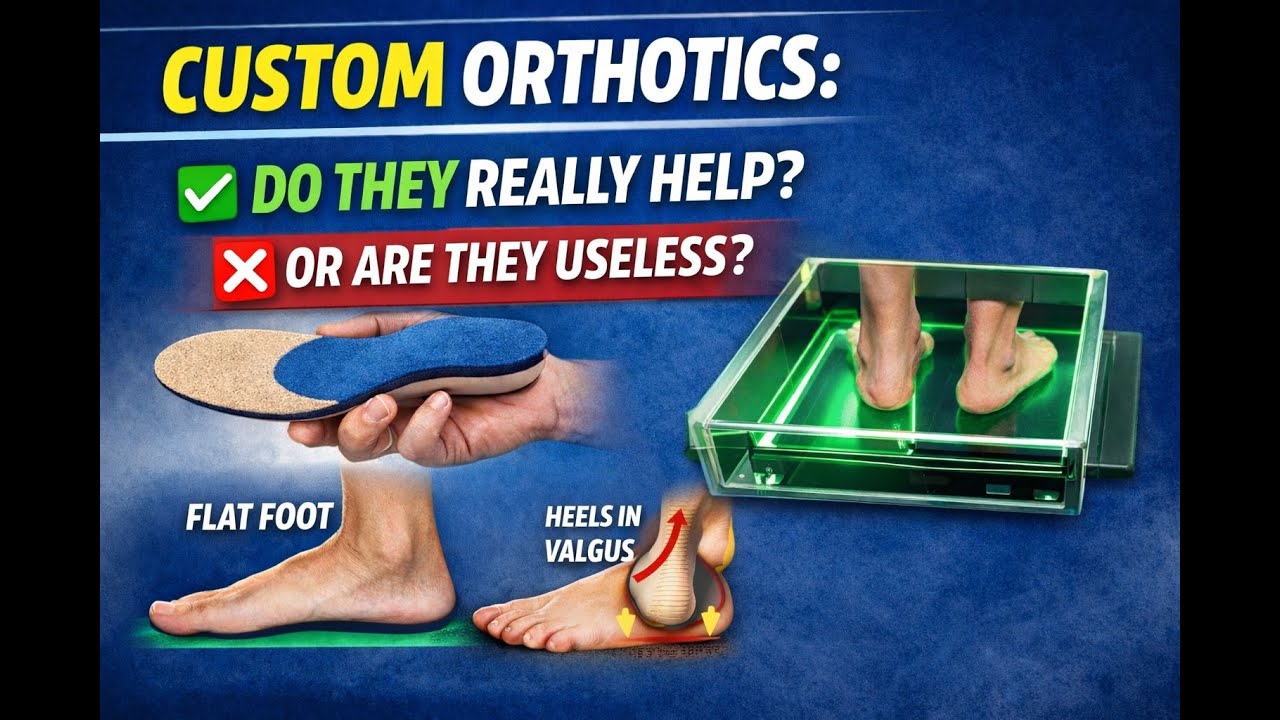 #47 Custom orthotics: do they really help? 👀