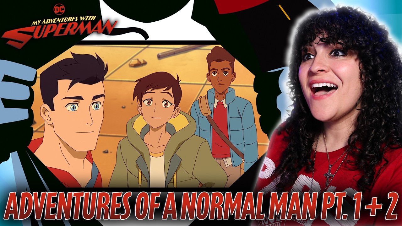 *&bull; LESBIAN REACTS &ndash; MY ADVENTURES WITH SUPERMAN &ndash; 1x1+2 &ndash; ADVENTURES OF A NORMAL MAN PT. 1 + 2 &bull;*