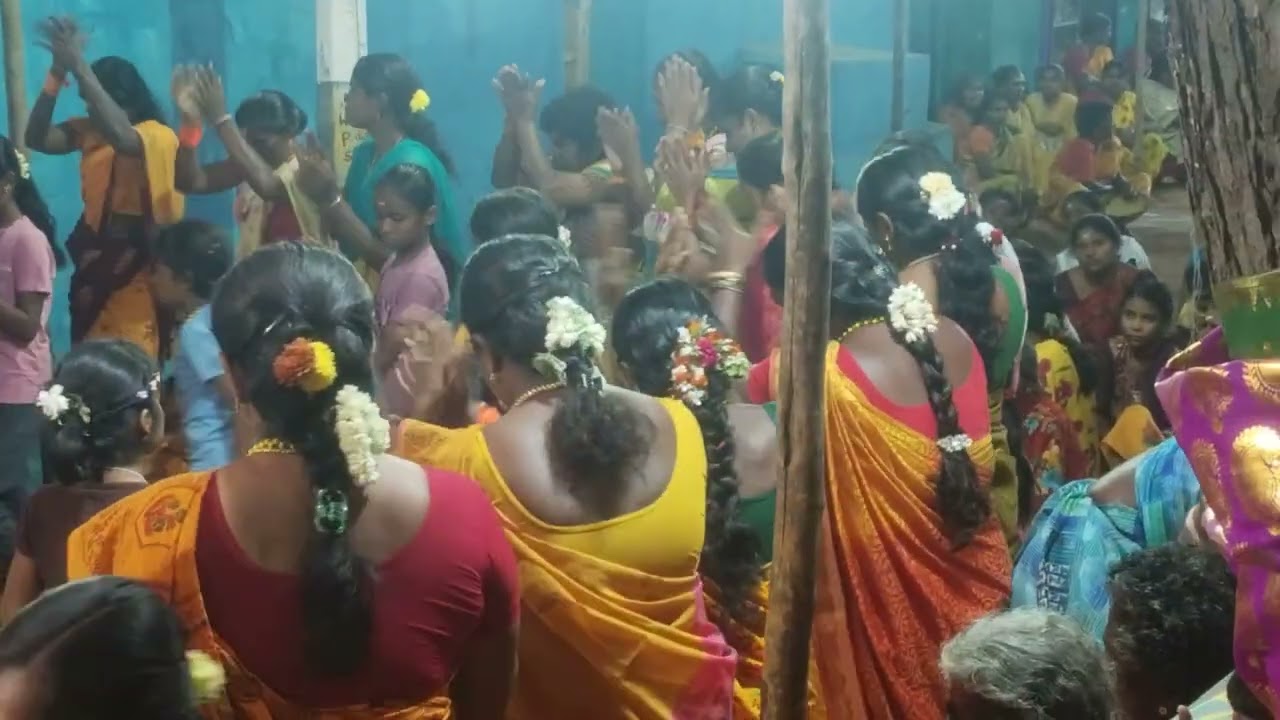 பார்வதிபுரம் சந்தணமாரியம்மன் செவ்வாய் கிழமை கும்மிப்பாட்டு நிகழ்ச்சி 