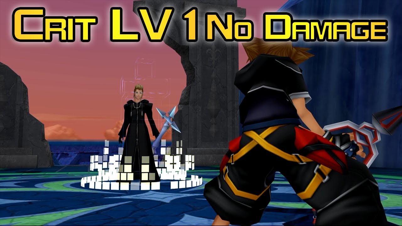 Data Demyx No Damage (Level 1 Critical Mode) - Kingdom Hearts 2 Final Mix